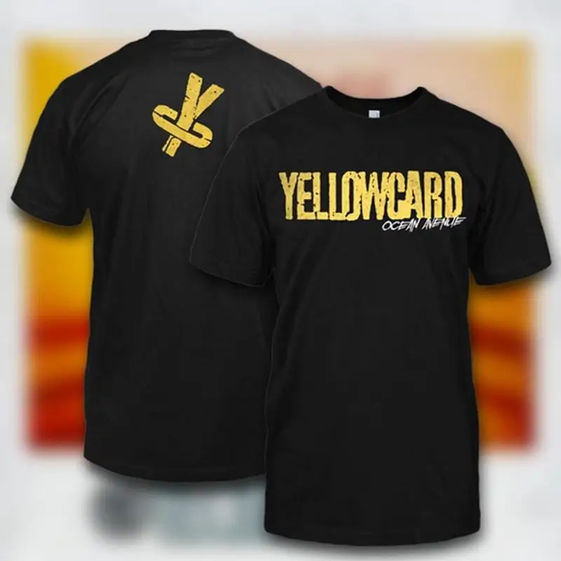 Company Profile Printing - T-shirt classique avec logo Yellowcard pour