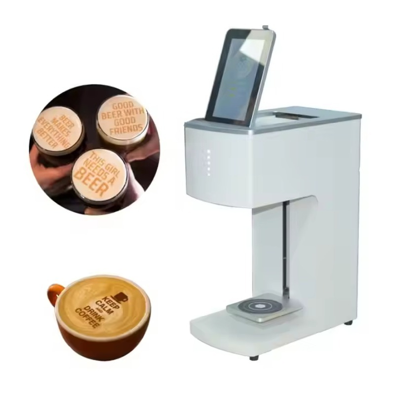 Commercial Photo Printer - Imprimante à café 3D, machine à