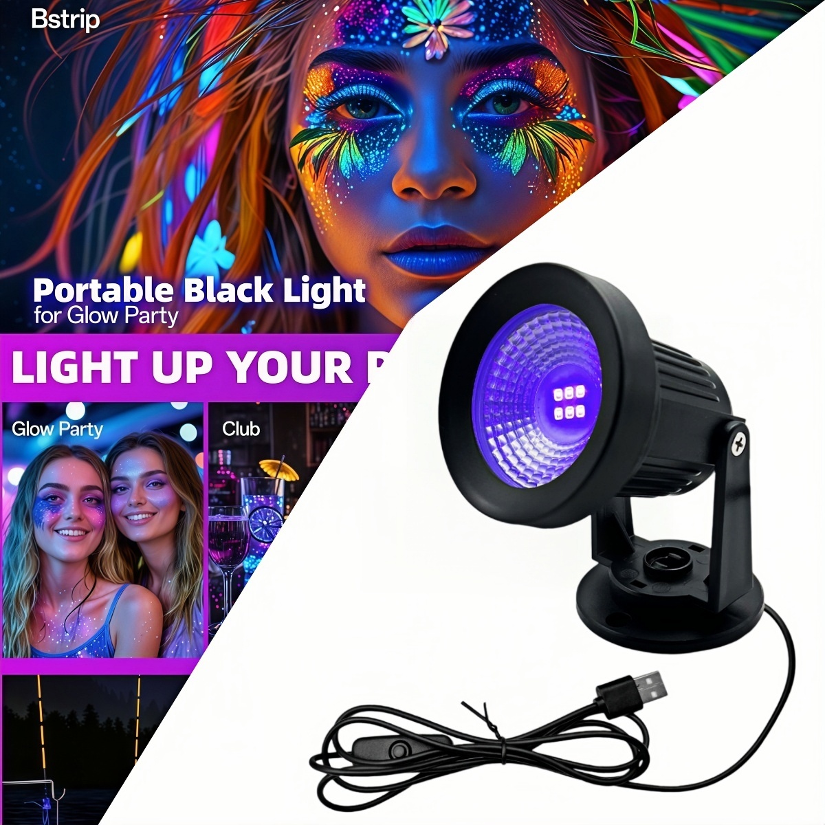 Exposure Unit Uv - Lampe à lumière noire 395nm, lampe