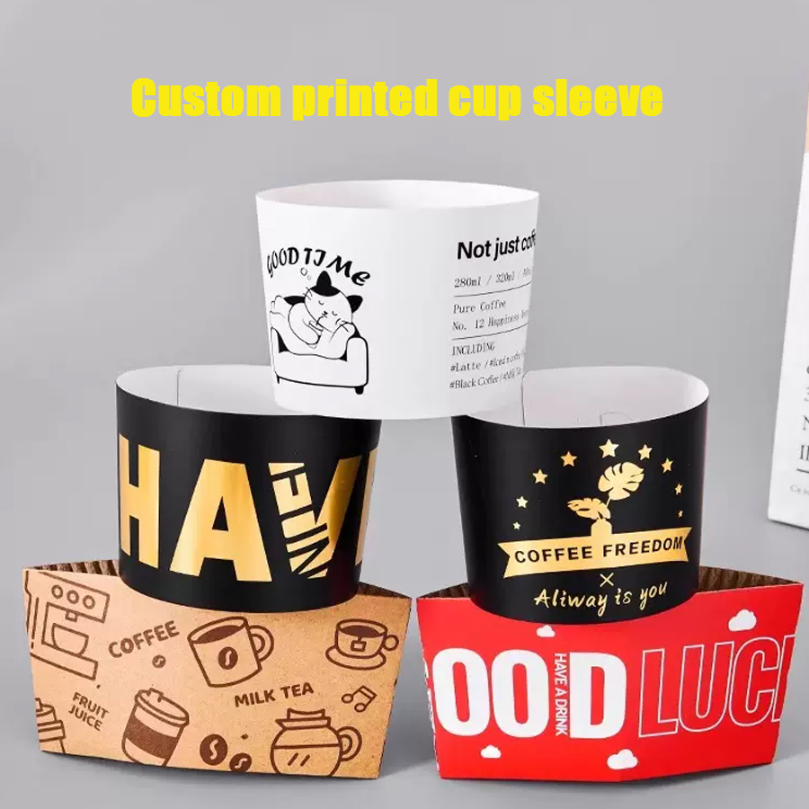 Company Profile Printing - Manchons de tasse College personnalisés avec
