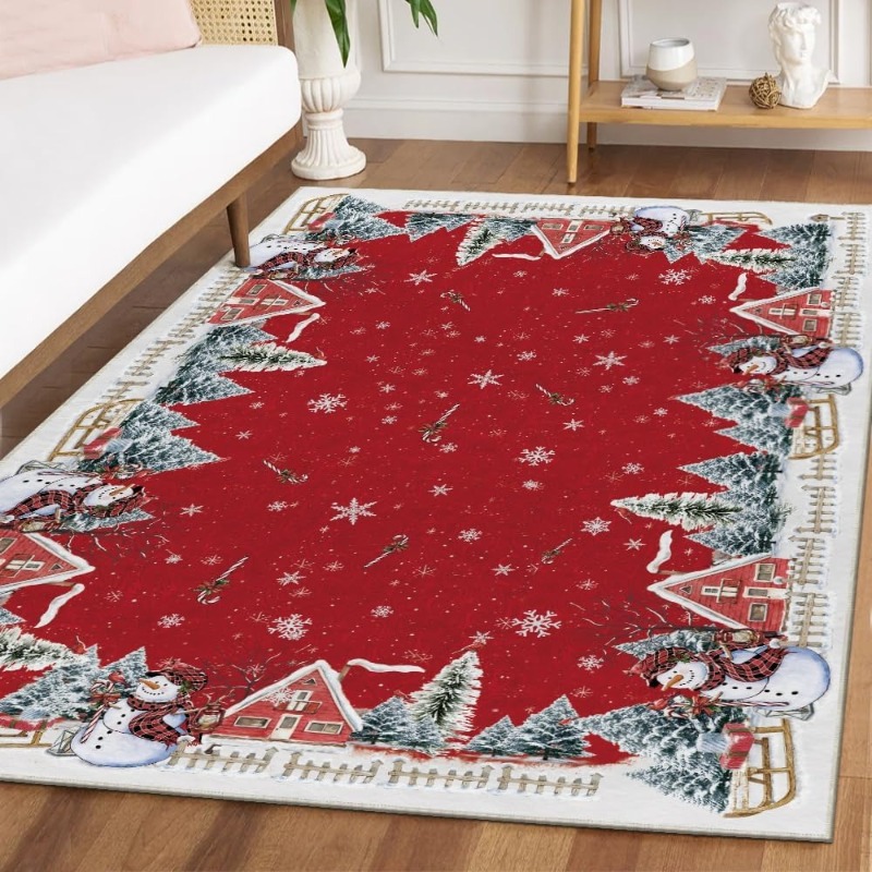 Commercial Printing Online - Tapis de salon imprimé arbre de