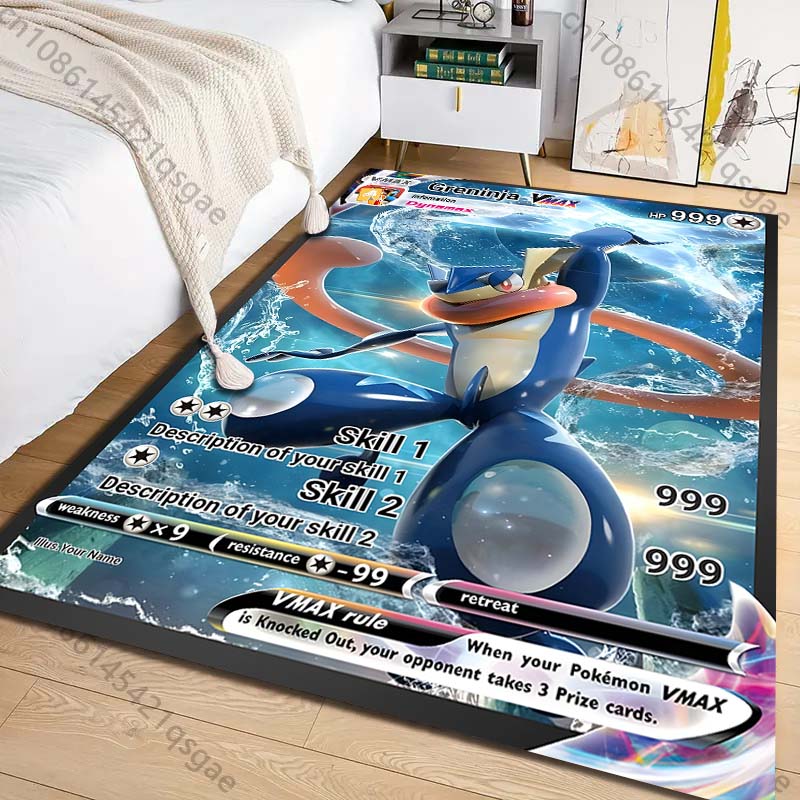 Tapis imprimé avec cartes Poké - Commercial Printing & Graphics avis et prix