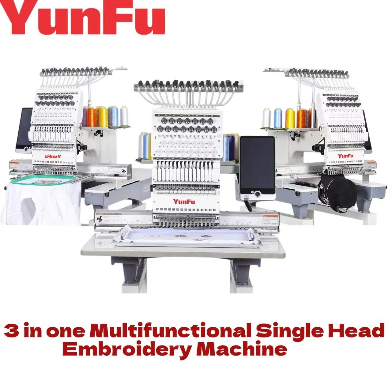 Machine à broder 3 en 1, autom - Commercial Embroidery Machine avis et prix