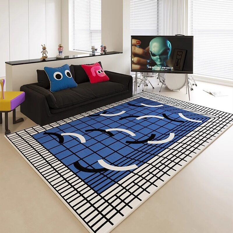 Tapis de salon à imprimé abstr - Commercial Printing Online avis et prix