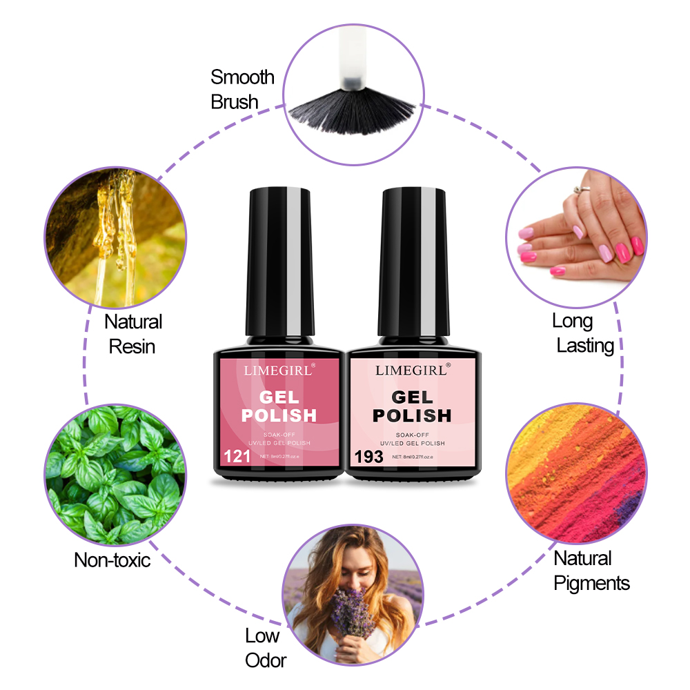 Limegirl ensemble de vernis à  - Exposure Unit Uv avis et prix