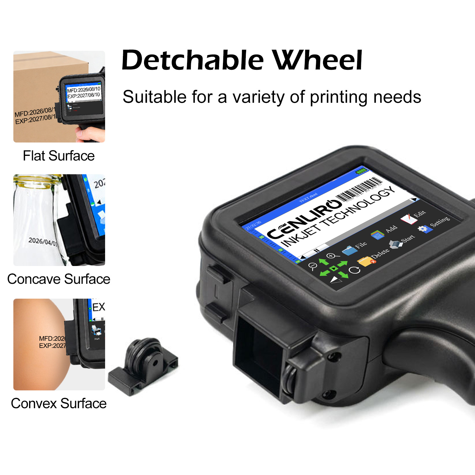Imprimante à jet d'encre porta - Printing On Commercial avis et prix