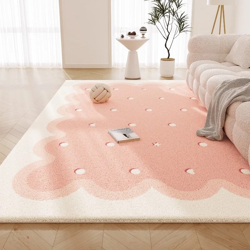 Tapis de salon rose doux, gran - Commercial Printing Online avis et prix